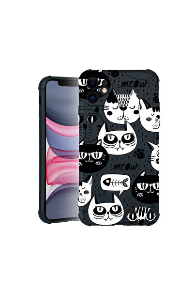 bestcase Carcasă Pro Shock pentru Apple iPhone 11, cu design Cool Cats, 31000...