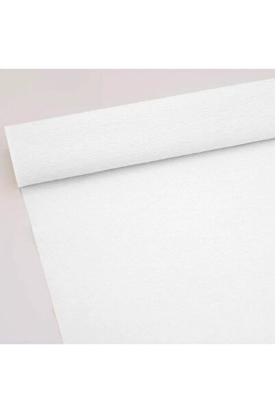Party City Italian Crepe Paper White Roll 50X250 cm – Party, Hobby, Flower, Decoration Material