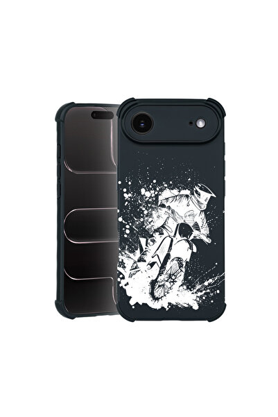 bestcase Θήκη Pro Shock για Apple iPhone 17 Air, cu Design MotoCross, 3100040...