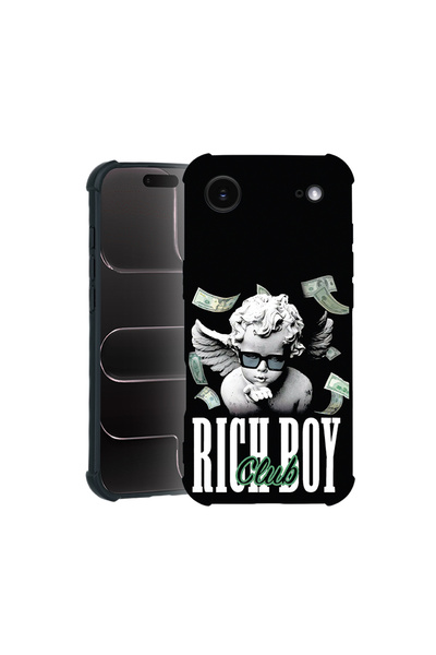 bestcase Θήκη Pro Shock για Apple iPhone 17 Air, με σχέδιο Rich Boy Club, 310...