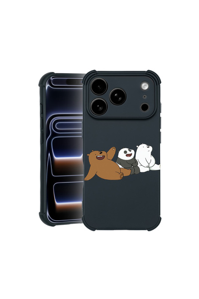 bestcase Θήκη Pro Shock για Apple iPhone 17 Pro, με σχέδιο αρκουδάκια, 310003...