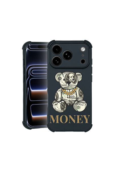 bestcase Carcasă Pro Shock pentru Apple iPhone 17 Pro, cu design ursuleț de p...