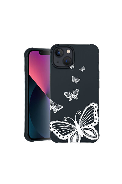 bestcase Carcasă Pro Shock pentru Apple iPhone 12 / 12 Pro, cu design fluture...