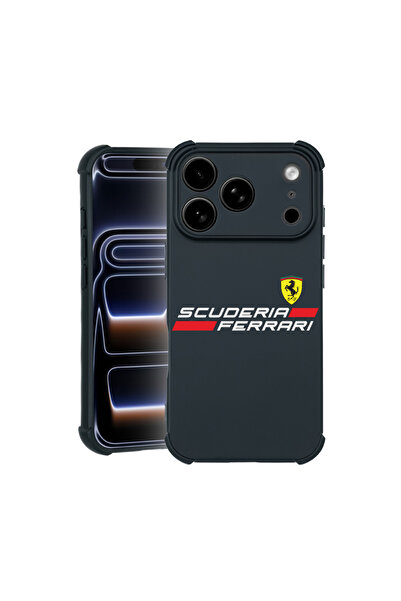 bestcase Carcasă Pro Shock pentru Apple iPhone 17 Pro Max, cu design Ferrari ...