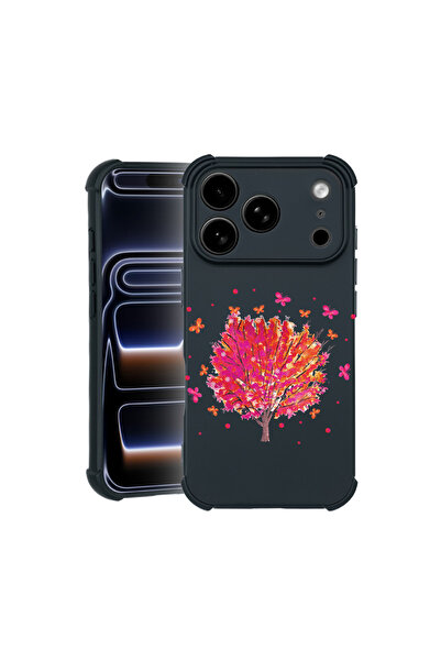 bestcase Carcasă Pro Shock pentru Apple iPhone 17 Pro, cu design fluturi copa...