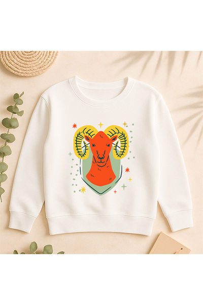 SVART WEAR Sweatshirt Daily cu imprimare pe partea din față 100% bumbac Fancy...