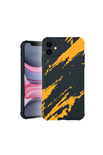 bestcase Carcasă Pro Shock pentru Apple iPhone 11, cu design dungi aurii, 3100024 ASB 1054