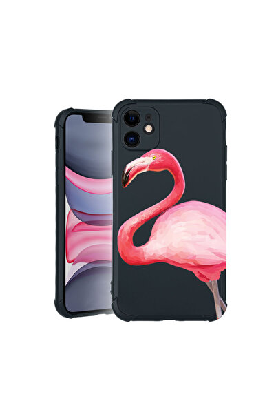 bestcase Carcasă Pro Shock pentru Apple iPhone 11, cu design Pink Flamingo, 3...