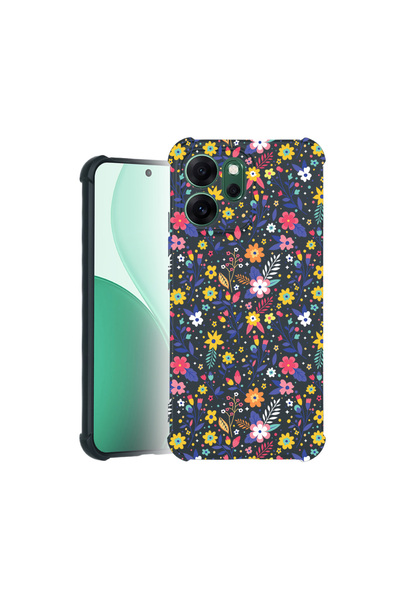 bestcase Carcasă Pro Shock pentru Oppo Reno 14F / FS, cu design floral, 31000...