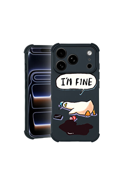 bestcase Θήκη Pro Shock για Apple iPhone 17 Pro, με σχέδιο Duck Life - I'm Fi...