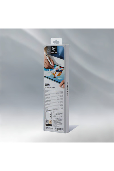 Spon Smart iPad Stylus Pen - 2-in-1 Touch Pen for All Devices