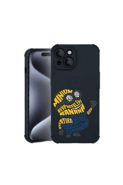 bestcase Carcasă Pro Shock pentru Apple iPhone 15, cu design Calligraphy Mini...