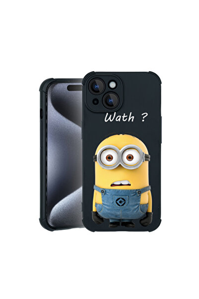 bestcase Carcasă Pro Shock pentru Apple iPhone 15, cu design Minion What?, 31...