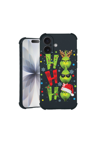 bestcase Carcasă Pro Shock pentru Apple iPhone 15 Pro, cu design Grinches - H...