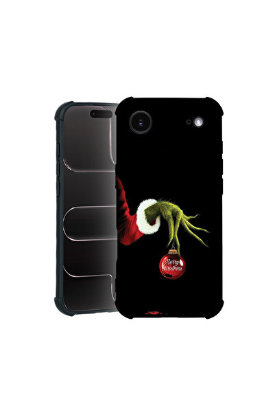 bestcase Carcasă Pro Shock pentru Apple iPhone 17 Air, cu design Grinch de Cr...