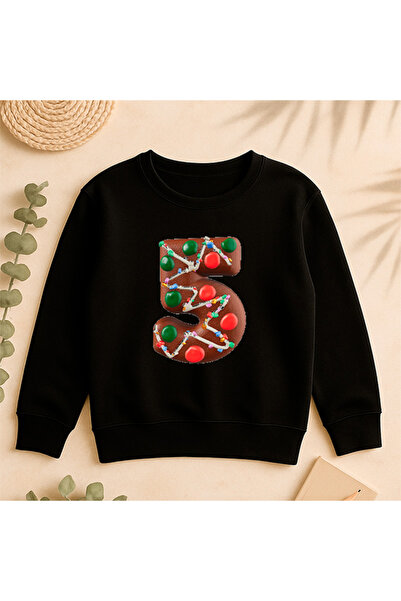 SVART WEAR Sweatshirt Daily cu imprimare pe partea din față 100% bumbac Fancy...