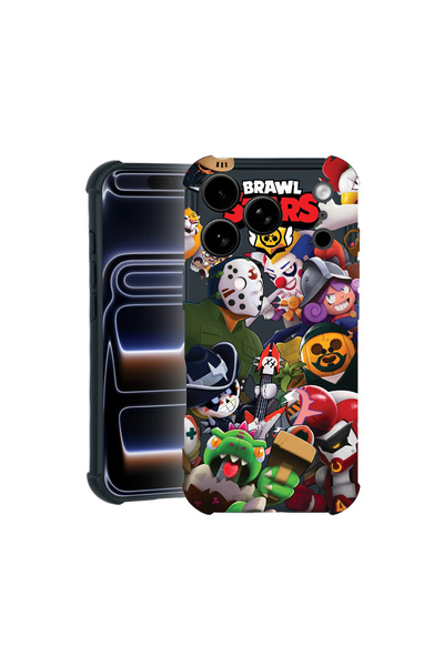 bestcase Carcasă Pro Shock pentru Apple iPhone 17 Pro, cu design Brawl Stars,...