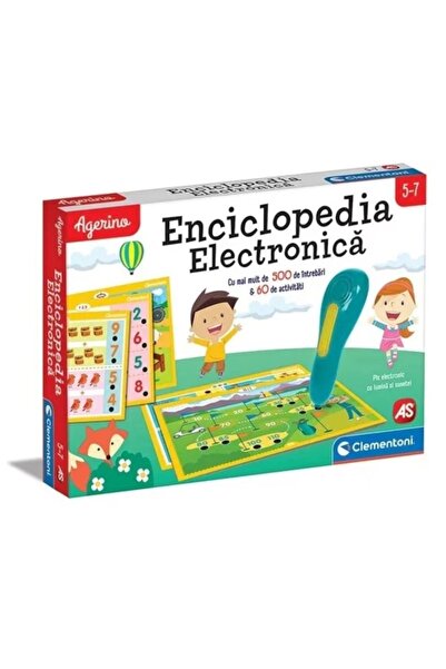 CLEMENTONI Educational game "Electronic Encyclopedia", age 5-7 years, 34.5x5x25.5cm