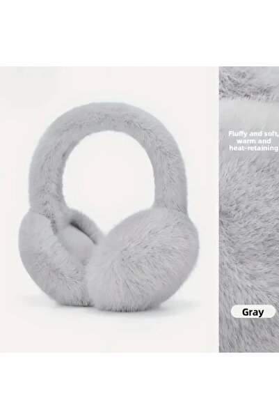 zyc Foldable Soft Plush Headphones