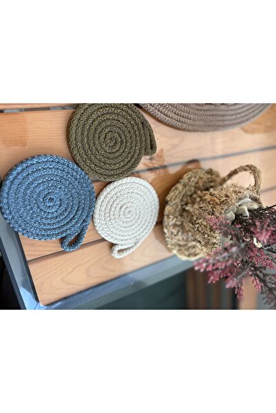 NAKO مفارش أكواب محبوكة (مجموعة من 6)