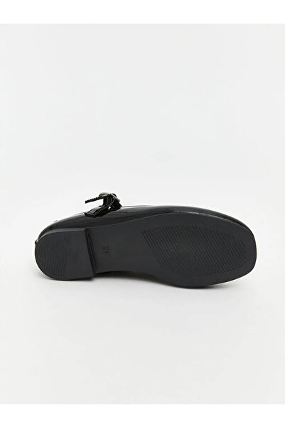 LC Waikiki Lcw Steps Black Shiny Look Girls' Ballerinas