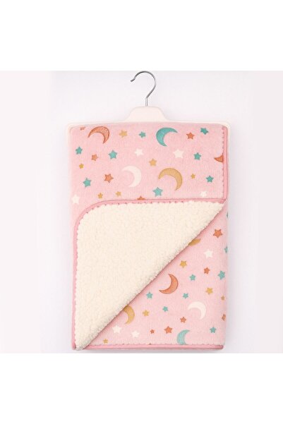 thesecret desire Welsoft Lined Starry Baby Blanket-Pink
