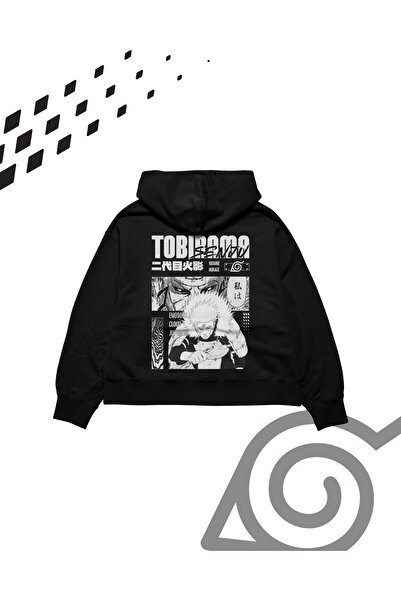 Brutal Dept. ناروتو، توبيراما سينجو قصة فضفاضة هودي، للجنسين