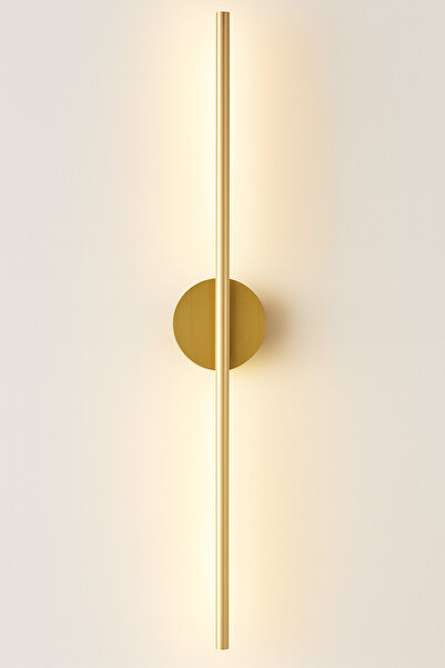 Sunbox Modern Kablosuz Tak Çalıştır Ledli Pilli Aç Kapa Butonlu Aplik 70 cm G...