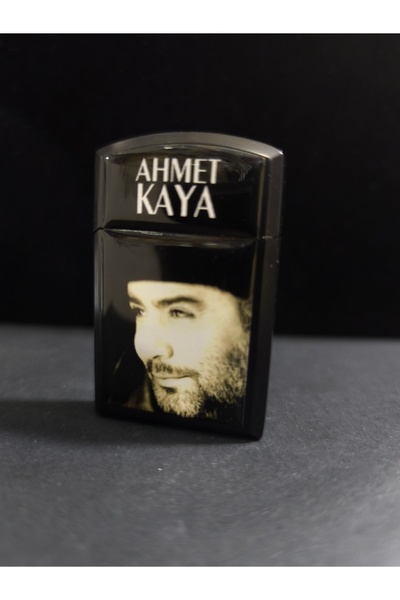 enyatakı Ahmet Kaya temalı gazlı taşli kaliteli metal tarz çakmak