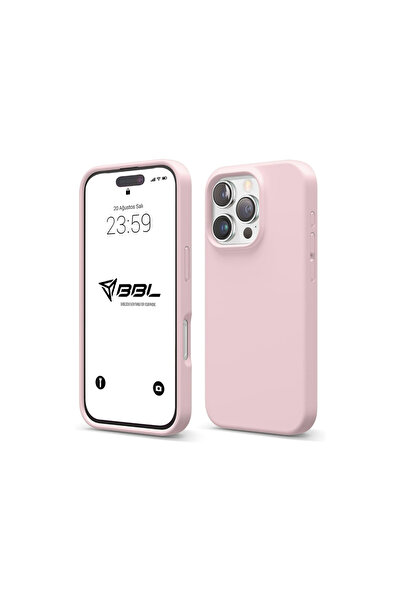 BABİLDEN iPhone 16Pro Max Kılıf İnce Sıvı Silikon 3 Katmanlı Tam Kaplamalı Yu...