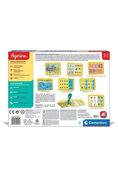 CLEMENTONI Educational game "Electronic Encyclopedia", age 5-7 years, 34.5x5x25.5cm