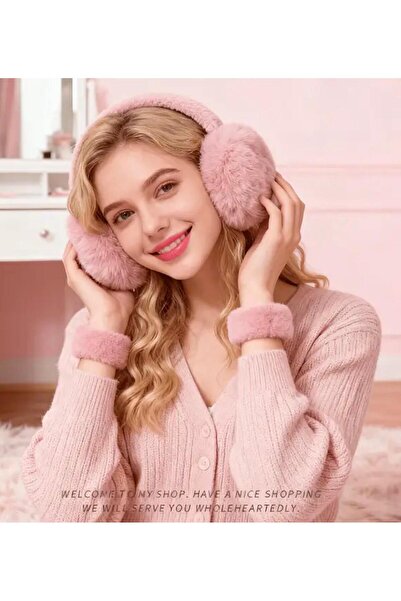 zyc Foldable Soft Plush Headphones