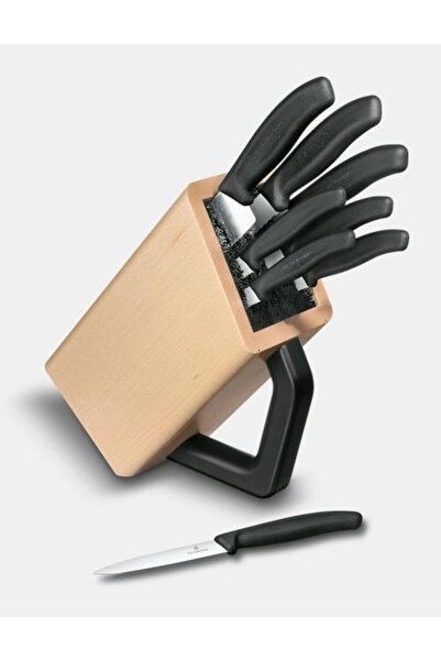 Victorinox Set Suport cu 8 Cutite Swiss Classic 6.7173.8, Negru