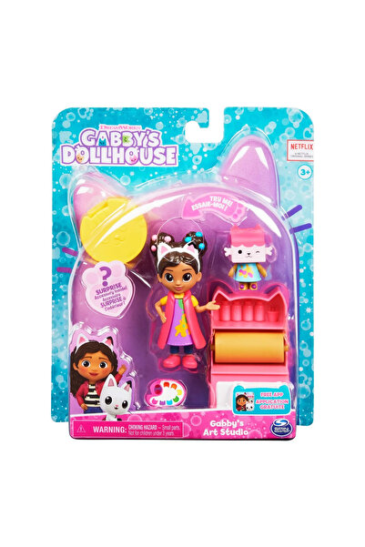 Gabby's Dollhouse Комплект за куклена къща GABBY'S Художествено студио на GAB...
