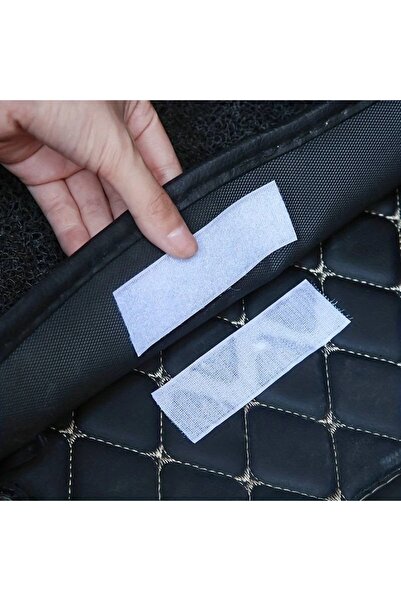 LUXER Self-Adhesive Hook-and-Loop Tape, Chair Type, Dimensions 500x5 cm, White