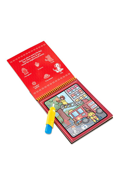 Melissa and Doug Reusable Water Coloring Book - Vehicles (Water WOW)