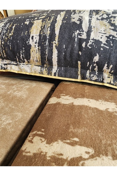 Sarev 100% Cotton Double Duvet Cover Set