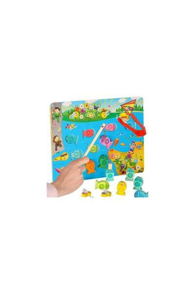 Three top online Joc de pescuit din lemn cu magnet Montessori pentru albine