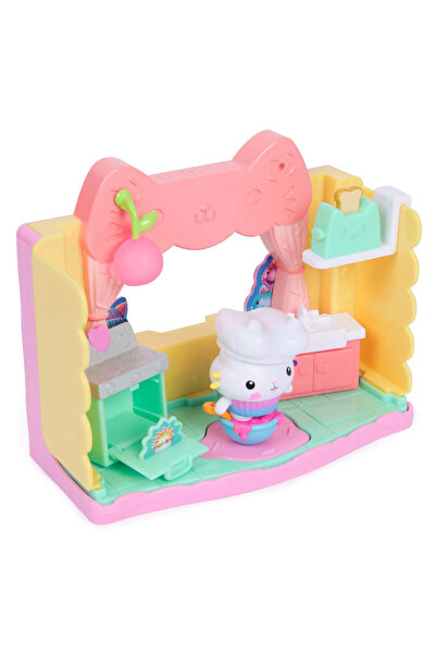 Gabby's Dollhouse GABBYS DOLLHOUSE THE MOVIE ROOMS FOR KITCHEN WITH FIGURES AND ACCESSORIES