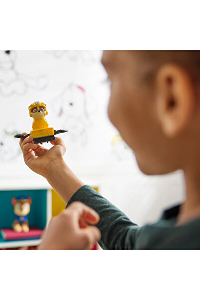 PAW PATROL Action Pups Rescue Hoverboard Vehicle and Rubble Figure 5 cm