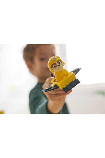 PAW PATROL Action Pups Rescue Hoverboard Vehicle and Rubble Figure 5 cm