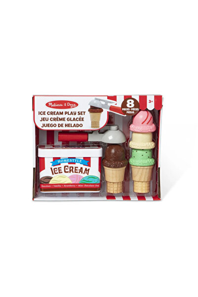Melissa and Doug Magnetic Ice Cream Cone Play Set