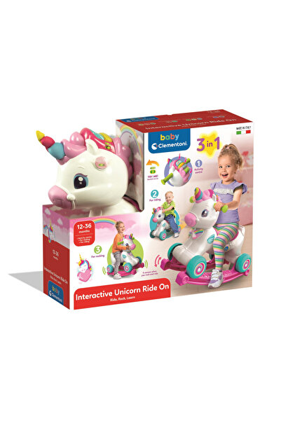 UNICORN Rainbow Rider Clementoni 3-in-1 Interactive