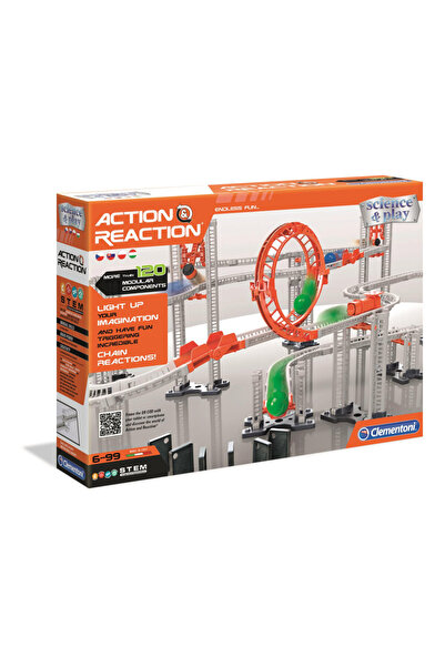 Colorate Colorful Path Science Set Action Reaction Clementoni