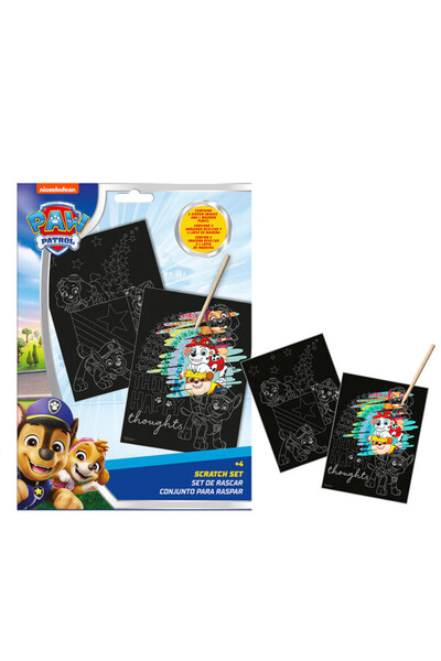 PAW PATROL Patrula Cățelușilor Duty Calls set de imagini de zgârieturi