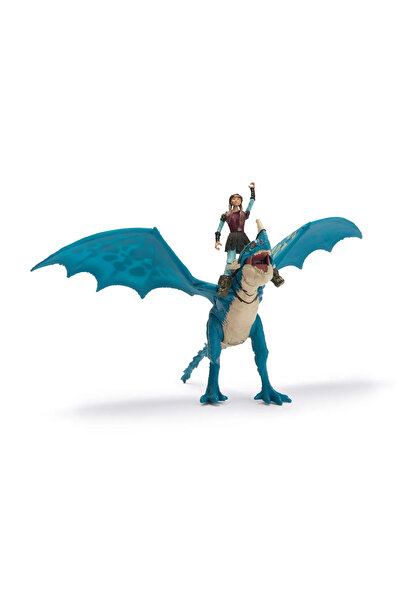 How to Train Your Dragon - Deadly Nadder Dragon Set with Viking Astrid Figure
