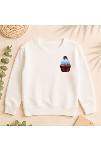 SVART WEAR Sweatshirt Daily cu imprimare pe partea din față 100% bumbac Fancy...