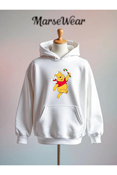 Vordevia Hanorac supradimensionat din bumbac imprimat cu 3 fire