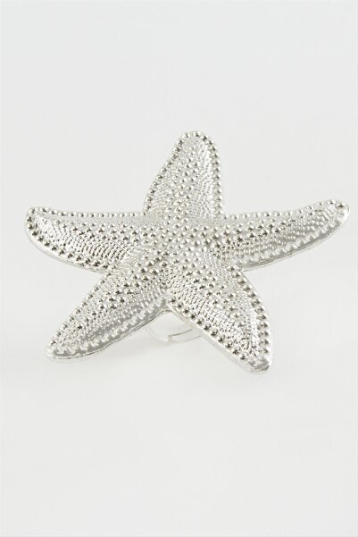 CT STONES خاتم نجم البحر المعدني