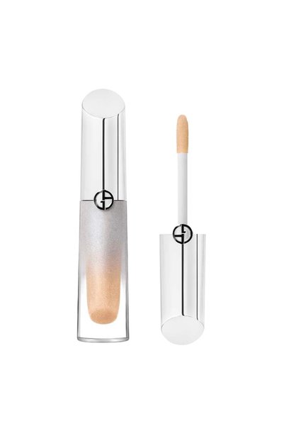 Giorgio Armani Prisma Glass Icy Plumper Lip Gloss 31 Golden Ice Elsbeauty